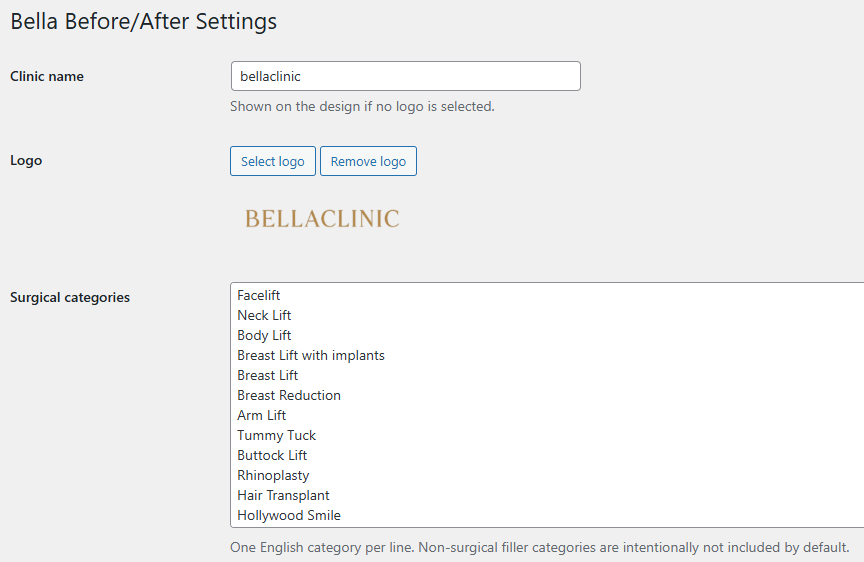 A custom before/after generator built for real clinic workflows