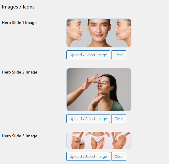 Theme image controls