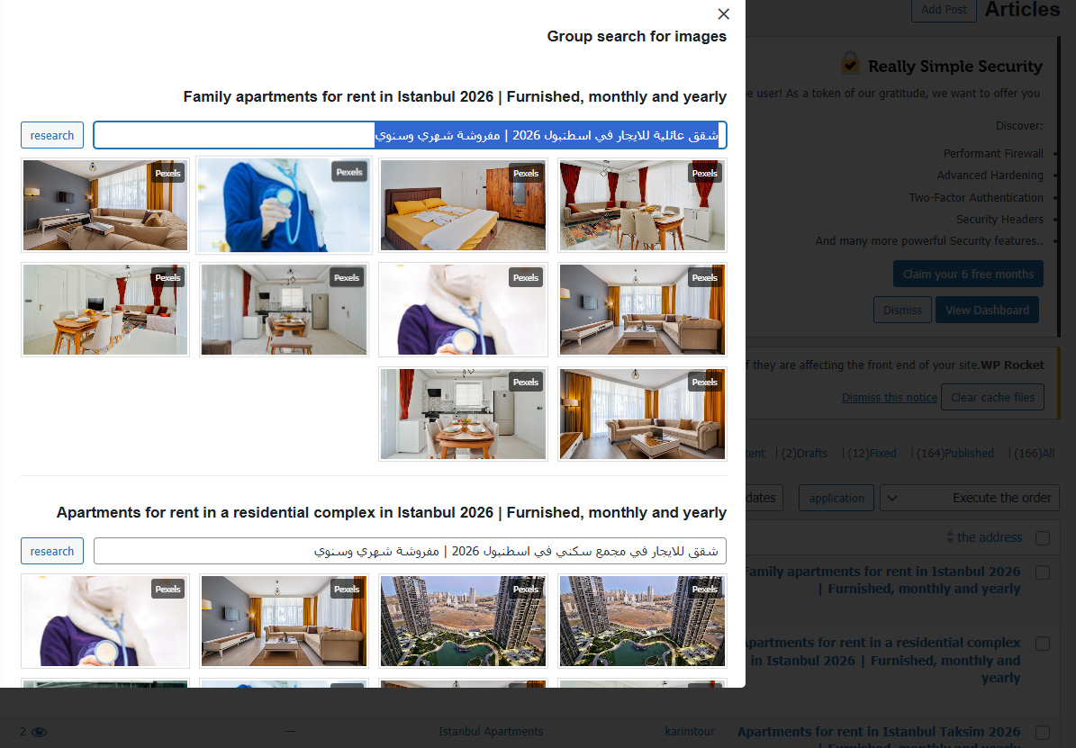 The same image workflow can be used at scale across multiple related posts or content clusters