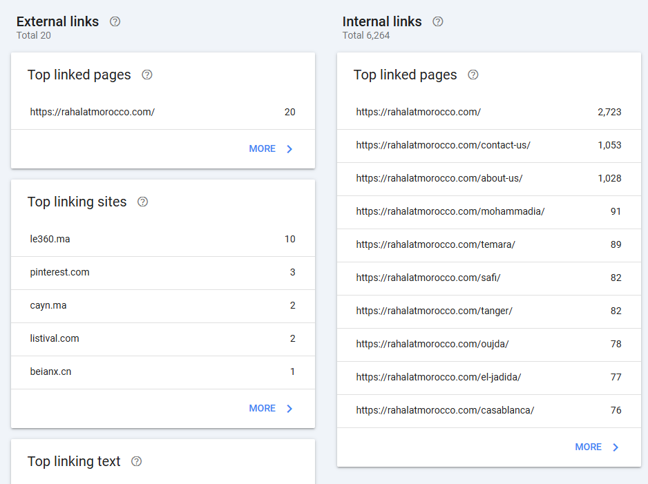 Internal linking was unified to support the new specialization more clearly
